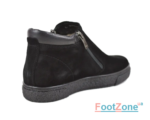Stylish suede boots with a convenient zipper - model Kadar 3619061